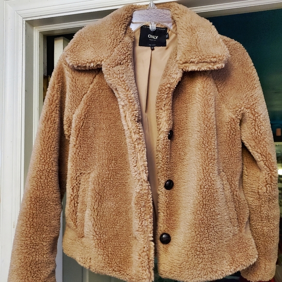 Only Teddy Jacket Medium NWOT - Picture 3 of 11